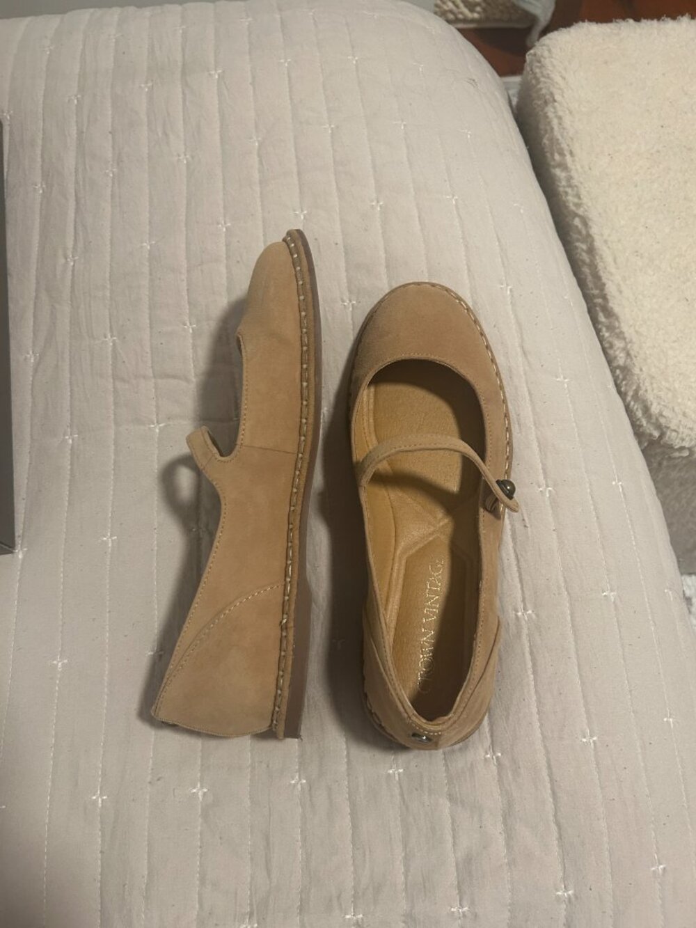 Crown Vintage Famela Mary Jane Flat Size 7 - Picture 5 of 11